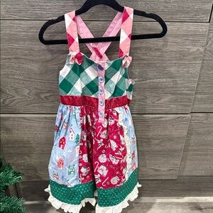Matilda Jane Multicolor Christmas Dress